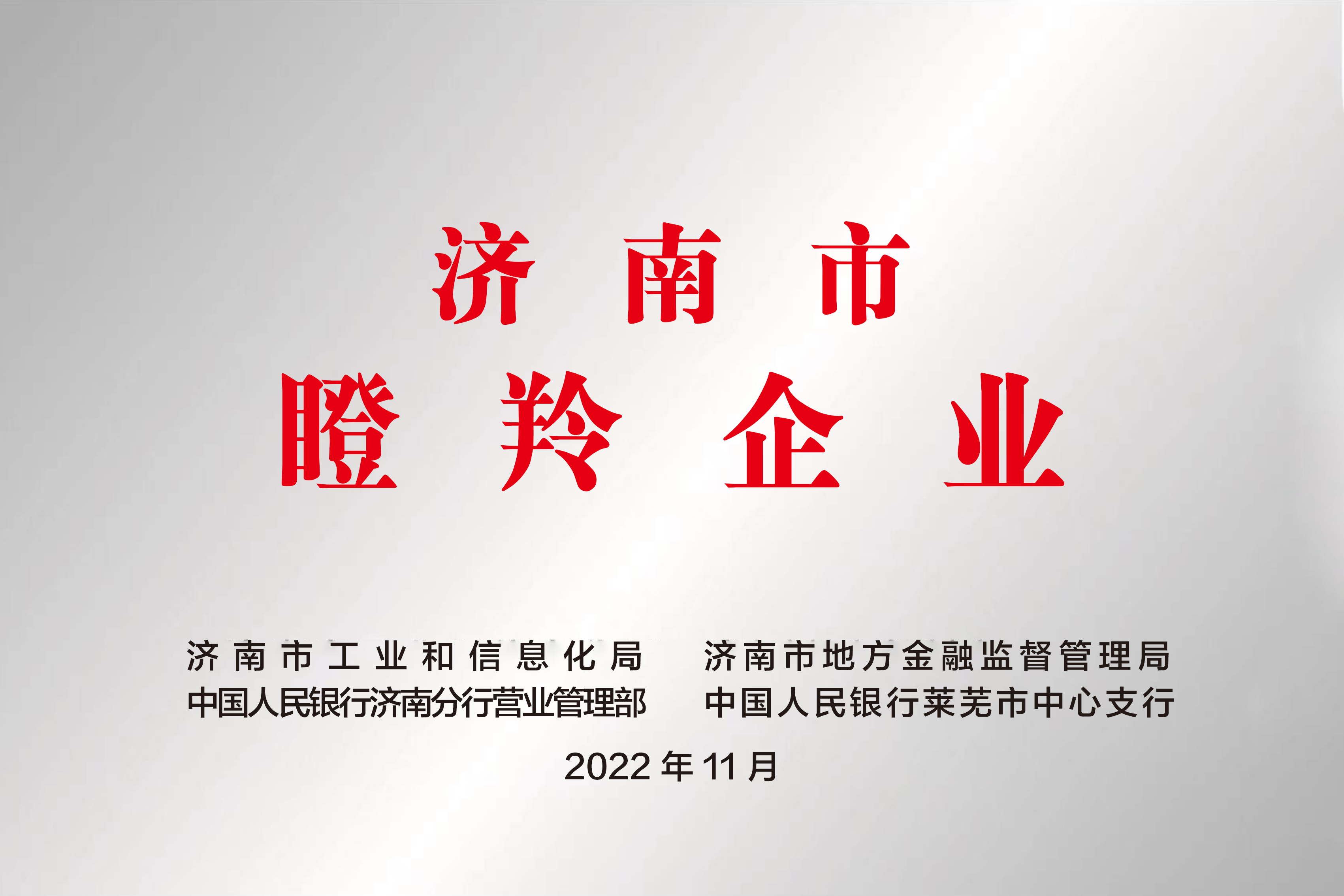 濟南市瞪羚企業(yè)
